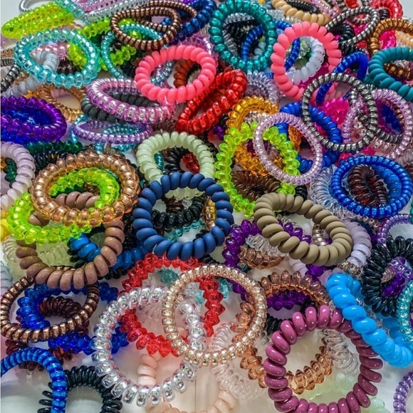 500pc Mixed Assortment Hair Ties & Scrunchies Pre-packed Bundles - Picture 14 of 16